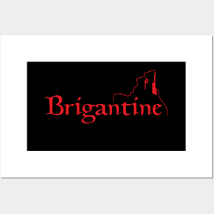 Brigantine Retro Posters and Art